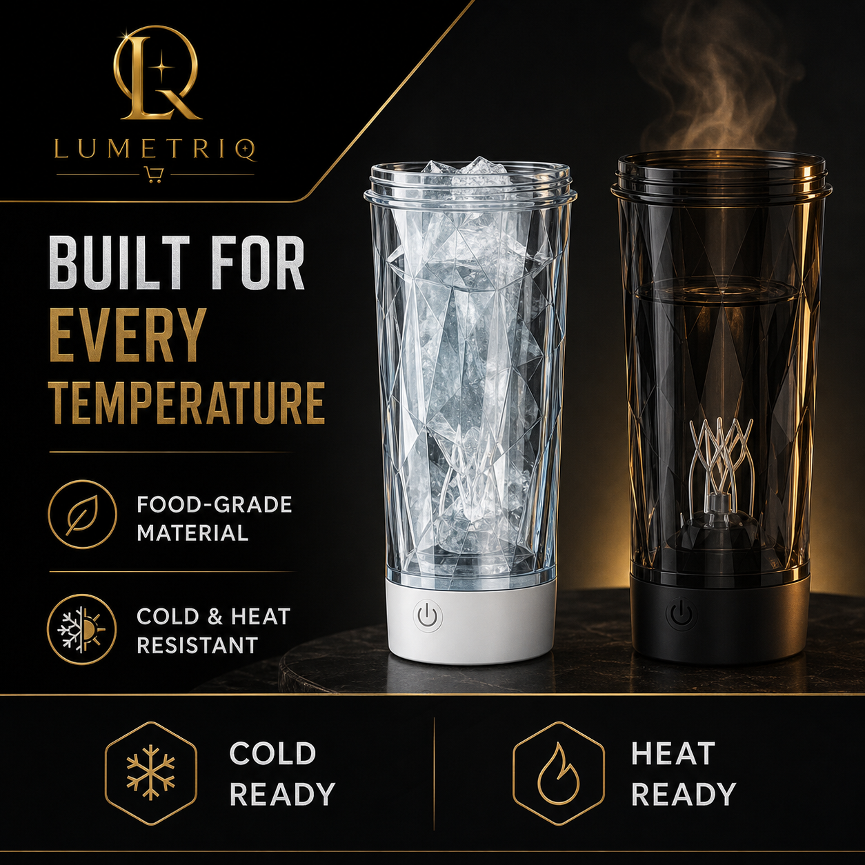 Lumetriq Automatic Stirring Gym Cup