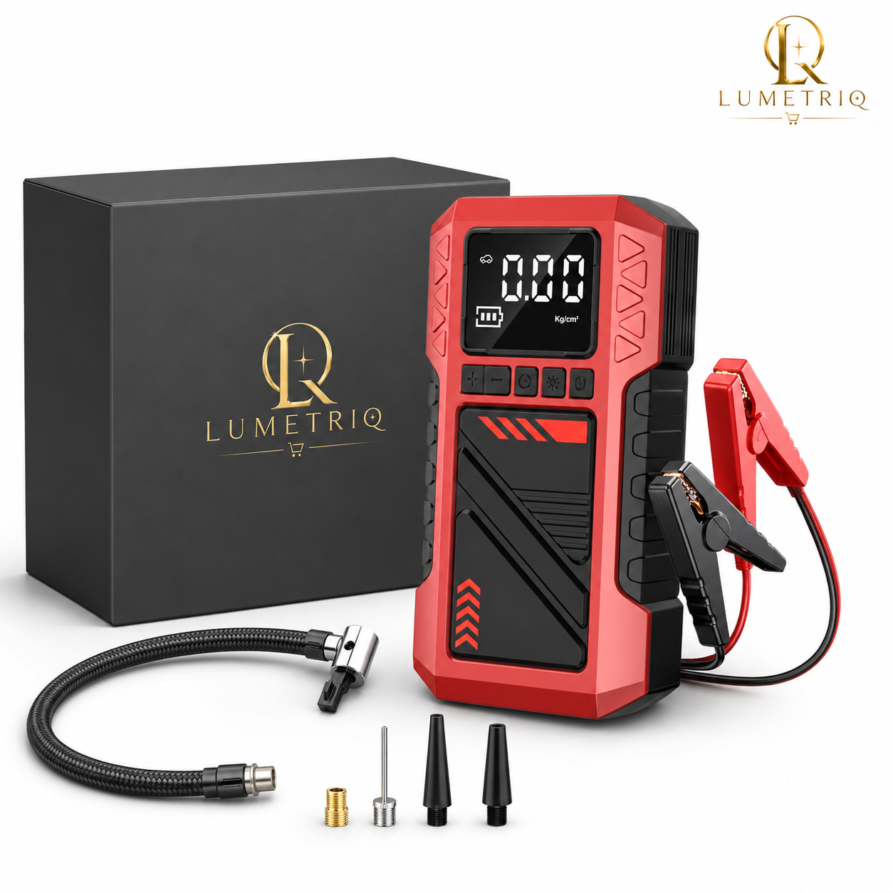 Lumetriq 10-in-1 Automotive Emergency Starter pack