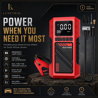 Lumetriq 10-in-1 Automotive Emergency Starter pack
